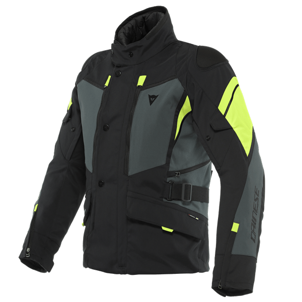 Dainese Carve Master 3 Black Ebony Fluo Yellow Goretex Mont…