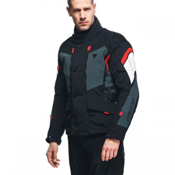 Dainese Carve Master 3 Black Ebony Lava Red Gore-Tex Mont…