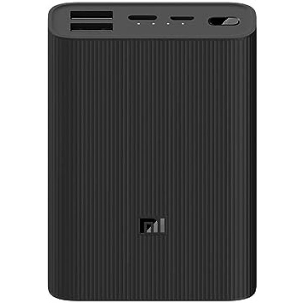 Xiaomi Mi 10000 mAh Ultra Compact Powerbank 3 Siyah…