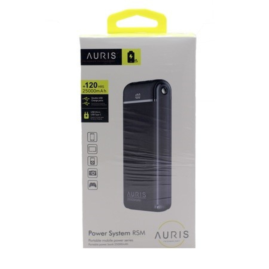 Aurıs 25000 mAH Dijital Ekran Powerbank