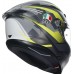 Agv K6 Kask Excite Matt Camo Yellow