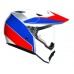 AGV AX-9 Kask Atlante White Blue Red