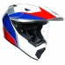 AGV AX-9 Kask Atlante White Blue Red