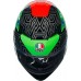 Agv K3 Kask Kamaleon Siyah Kırmızı Yeşil