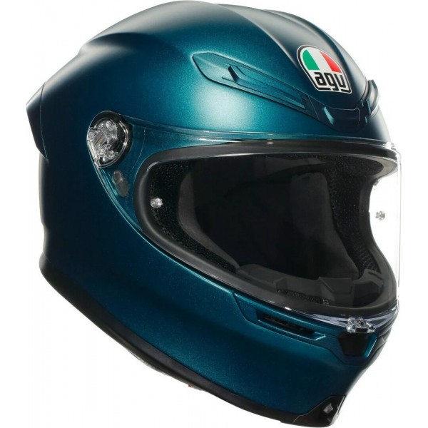 Agv K6 S Kask Mono Petrolio Mat…