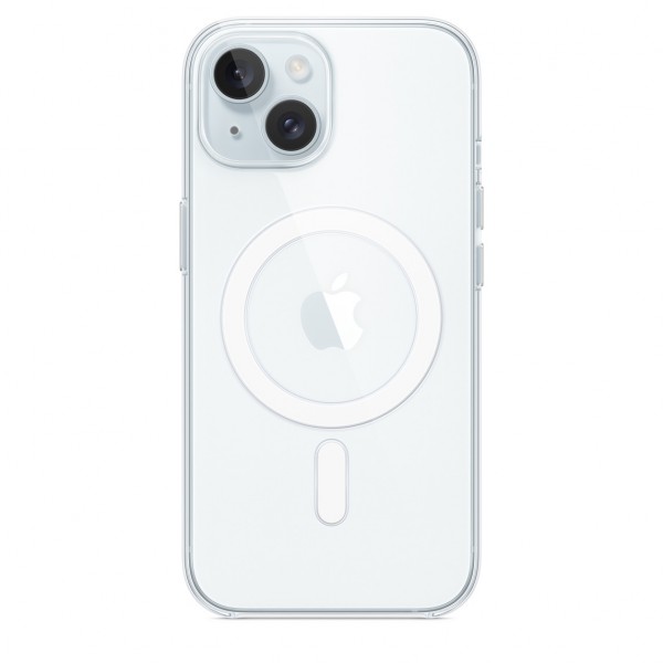 iPhone 15 için MagSafe özellikli Şeffaf Kılıf…