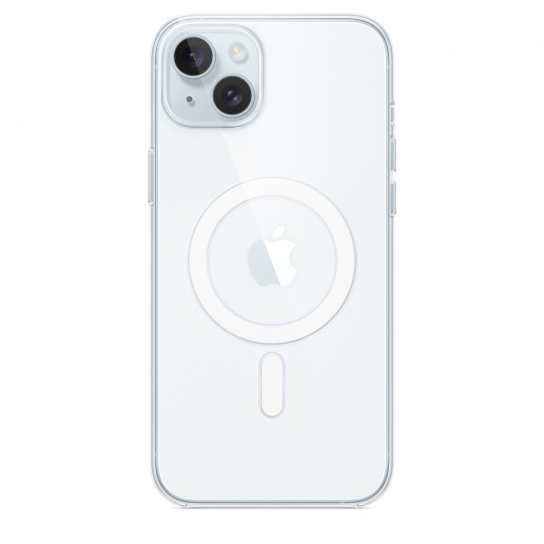 iPhone 15 Plus için MagSafe özellikli Şeffaf Kılıf…