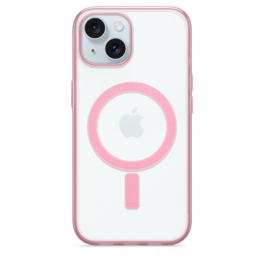 iPhone 15 için MagSafe özellikli Otterbox Lumen Series Kılıf - Pembe