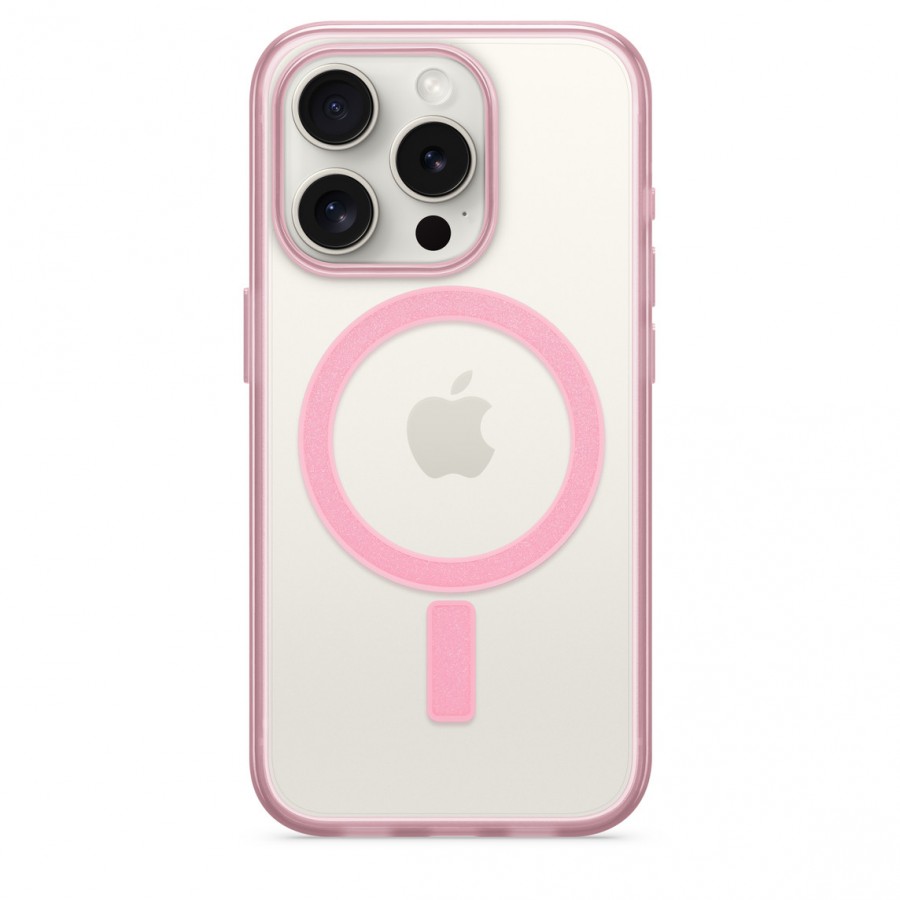 iPhone 15 Pro için MagSafe özellikli Otterbox Lumen Series Kılıf - Pembe