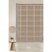 Jaluzi Techstorperde 679-BEJ Ağaç Desenli 50MM Zincirli Sistem Polywood Ahşap Jaluzi