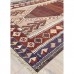 Tekno Trust Yünlü Tela El Dokuma Bordo Ince Kilim 126 x 174 Mutfak Eskitme Düz Saçak Bordo Eskitme Dokuma 