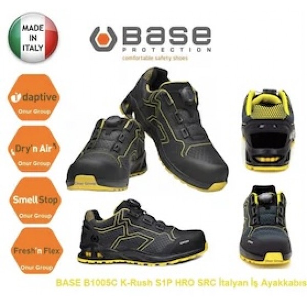 Base B1005C K-Rush S1P Hro Src İş Ayakkabısı …