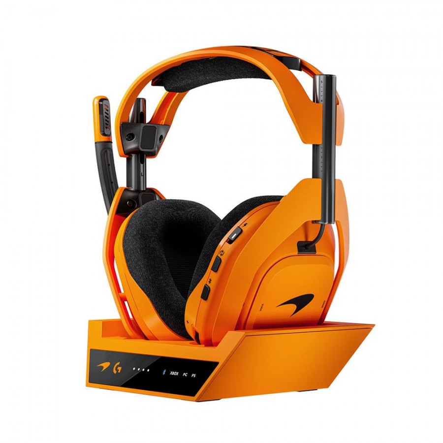 LOGITECH G ASTRO A50 X McLAREN EDITION LIGHTSPEED KABLOSUZ OYUNCU KULAKLIĞI - PAPAYA