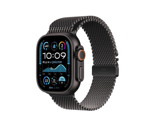 Apple Watch Ultra 2 GPS + Cellular 49mm Siyah Titanyum Kasa Siyah Tita&hellip;