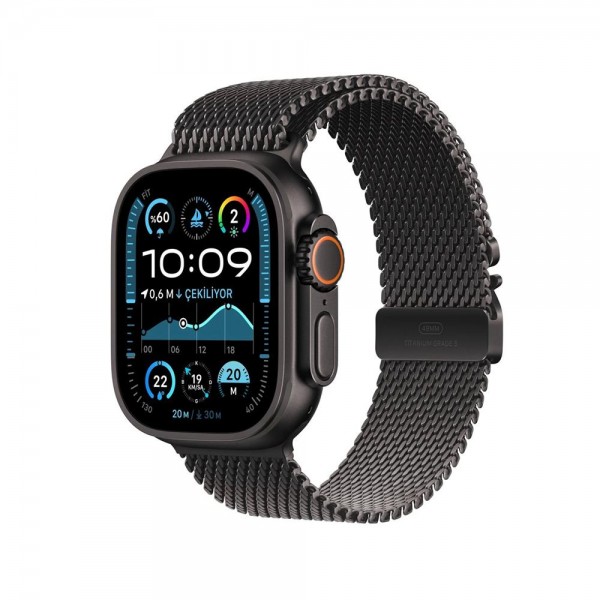 Apple Watch Ultra 2 GPS + Cellular 49mm Siyah Titanyum Kasa Siyah Titanyum&hellip;