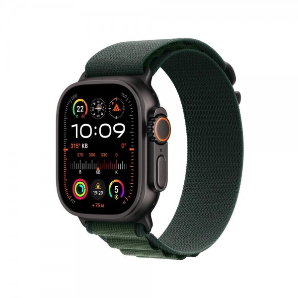 Apple Watch Ultra 2 GPS + Cellular 49mm Siyah Titanyum Kasa Koyu Yeşil Al&hellip;
