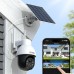 AOSU Tekne Karavan Güneş Enerjili Kablosuz Güvenlik Kamerası