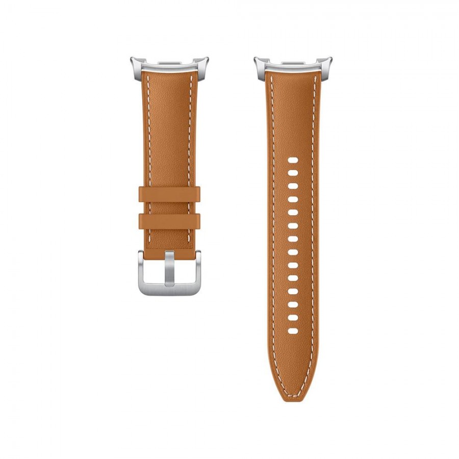 Samsung Galaxy Watch 8 Hibrit Deri Kordon  S/M/L - Camel