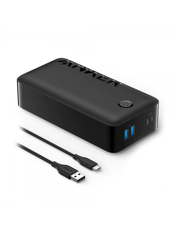 Anker 347 PowerCore 30W 40.000 mAh Powerbank ( 40K - 4 Port ) - Siyah&hellip;