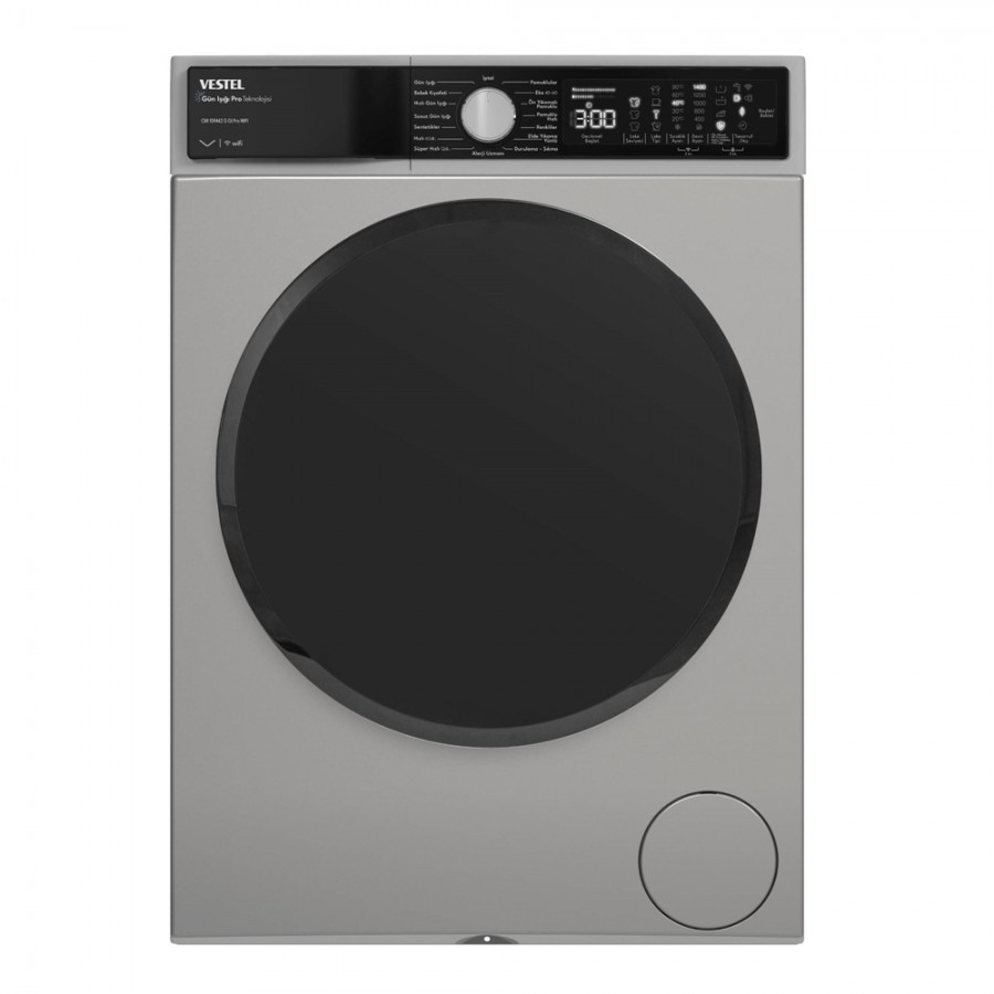 Vestel CMI 109442 G GI Pro WIFI 10 Kg 1400 Devir Çamaşır Makinesi