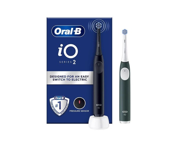 Oral-B iO2 Serisi Şarjlı Diş Fırçası 2'li Avantaj Paketi -Siyah/&hellip;